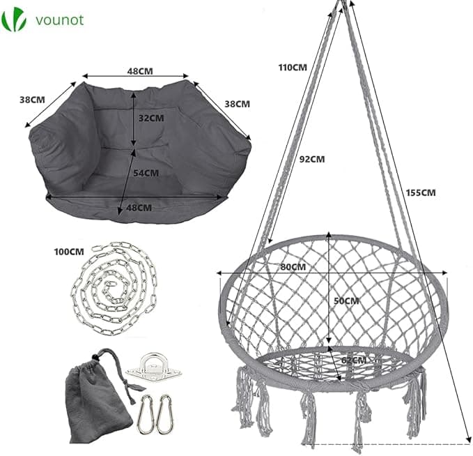 Bohemian Macrame Chair 4