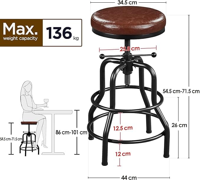 Industrial Metal Stool 3