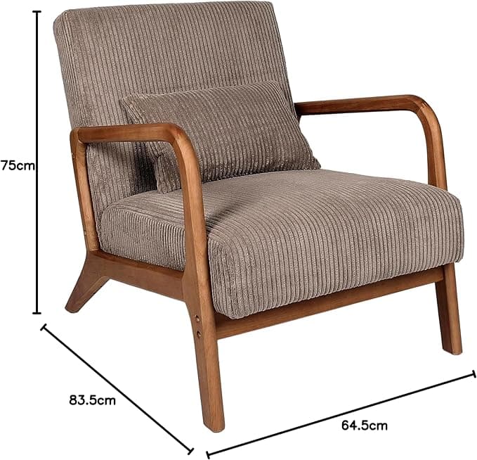 Walnut Lounge Chair 3