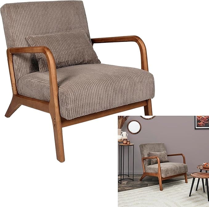Walnut Lounge Chair 4