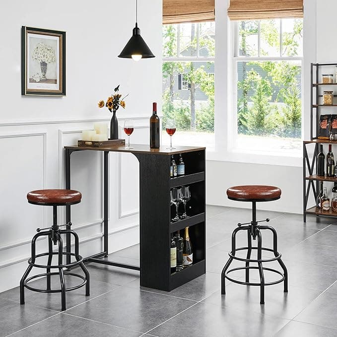 Industrial Metal Stool 2